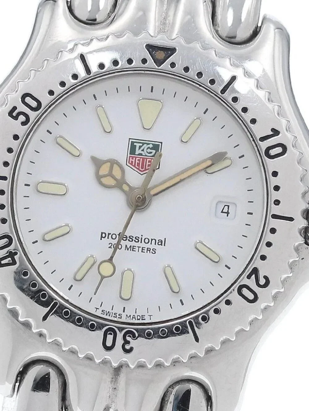 TAG HEUER S/el S90.815 Date white Dial Quartz Ladies Watch